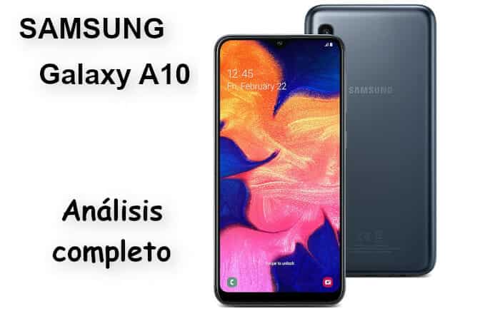 Samsung Galaxy A10 - un móvil barato más