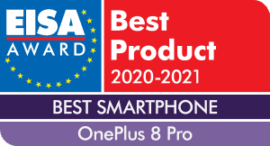 premio eisa 2020-2021 al mejor móvil, oneplus 8 pro