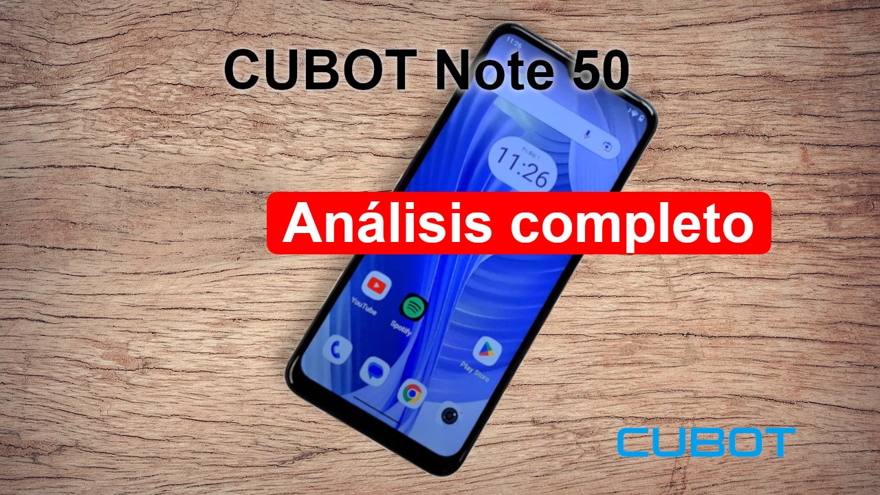 opiniones cubote note 50